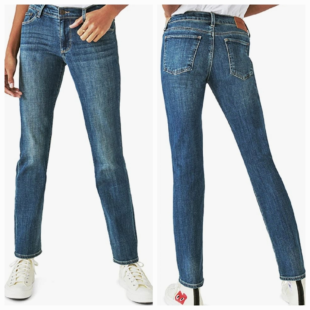 Lucky Brand Sweet'N Straight Mid Rise Jeans Women Size 6